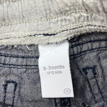 Load image into Gallery viewer, Boys Target, cotton casual shorts, elasticated, GUC, size 000,  