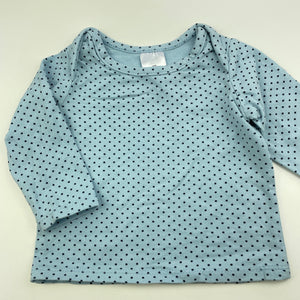 unisex Target, stretchy long sleeve t-shirt / top, FUC, size 000,  