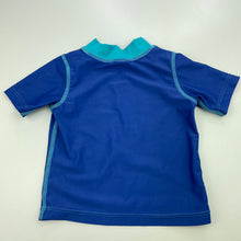 Load image into Gallery viewer, Boys 4 Baby, short sleeve rashie / swim top, FUC, size 0,  