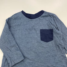 Load image into Gallery viewer, Boys Target, blue cotton long sleeve t-shirt / top, GUC, size 2,  
