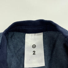 Load image into Gallery viewer, Boys Target, blue cotton long sleeve t-shirt / top, GUC, size 2,  