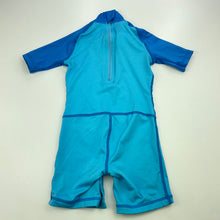 Load image into Gallery viewer, Boys Decathlon, all-in-one rashie suit, UPF 50+, GUC, size 2,  