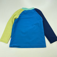 Load image into Gallery viewer, Boys Target, long sleeve rashie / swim top, shark, FUC, size 1,  