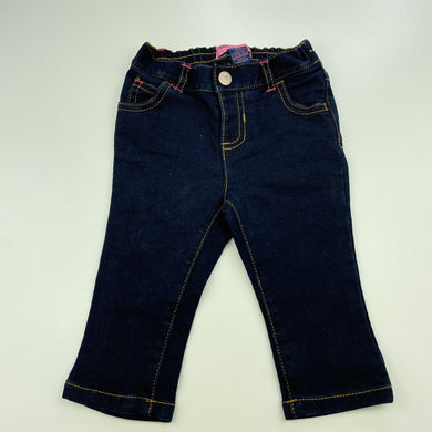 Girls Old Navy, skinny fit stretch denim pants, elasticated, EUC, size 0,  