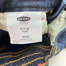 Load image into Gallery viewer, Girls Old Navy, skinny fit stretch denim pants, elasticated, EUC, size 0,  
