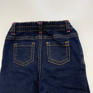 Girls Old Navy, skinny fit stretch denim pants, elasticated, EUC, size 0,  