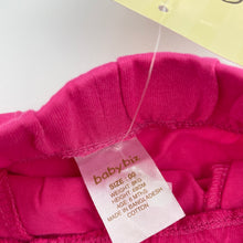 Load image into Gallery viewer, Girls Baby Biz, pink cotton shorts, elasticated, NEW, size 00,  