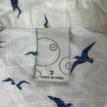 Load image into Gallery viewer, Boys Target, cotton short sleeve shirt, bird, GUC, size 2,  