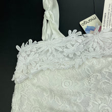 Load image into Gallery viewer, Girls Mango, lined floral lace summer top, NEW, size 10,  