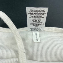 Load image into Gallery viewer, Girls Target, ribbed stretchy cropped summer top, GUC, size 12,  