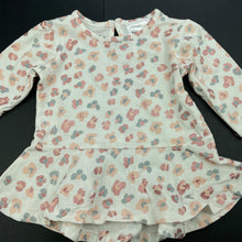 Load image into Gallery viewer, Girls Baby Baby, long sleeve peplum top, EUC, size 000,  