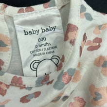 Load image into Gallery viewer, Girls Baby Baby, long sleeve peplum top, EUC, size 000,  