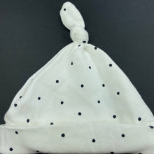 Load image into Gallery viewer, unisex Kids &amp; Co, soft cotton hat / beanie, EUC, size 000,  
