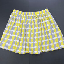 Load image into Gallery viewer, Girls Country Road, cotton skirt, elasticated, drawcord missing, elastic functional, FUC, size 4,  