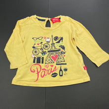 Load image into Gallery viewer, Girls MIKI, cotton long sleeve t-shirt / top, GUC, size 1,  