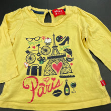 Load image into Gallery viewer, Girls MIKI, cotton long sleeve t-shirt / top, GUC, size 1,  