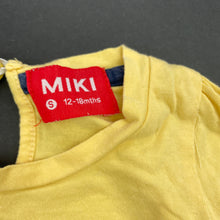 Load image into Gallery viewer, Girls MIKI, cotton long sleeve t-shirt / top, GUC, size 1,  