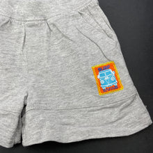 Load image into Gallery viewer, Boys Baby Biz, grey marle shorts, elasticated, GUC, size 0000,  