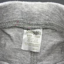 Load image into Gallery viewer, Boys Baby Biz, grey marle shorts, elasticated, GUC, size 0000,  