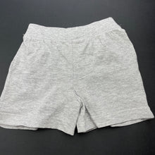 Load image into Gallery viewer, Boys Baby Biz, grey marle shorts, elasticated, GUC, size 0000,  