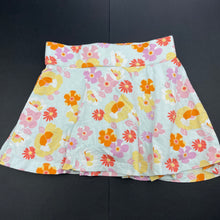 Load image into Gallery viewer, Girls Anko, floral cotton skirt, built-in shorts, elasticated, GUC, size 2,  