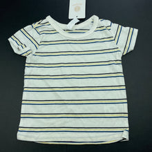 Load image into Gallery viewer, Boys Dymples, striped cotton t-shirt / top, NEW, size 00,  