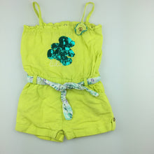 Load image into Gallery viewer, Girls Lulu Castagnette, adorable cotton / linen playsuit, GUC, size 6 months