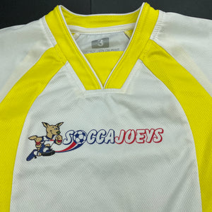 unisex Socca Joeys, sports / activewear top, GUC, size 3,  