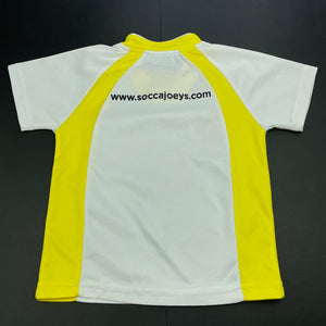 unisex Socca Joeys, sports / activewear top, GUC, size 3,  