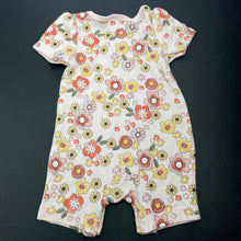 Load image into Gallery viewer, Girls Anko, floral cotton romper, EUC, size 0000,  
