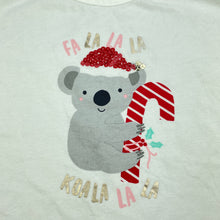 Load image into Gallery viewer, Girls Anko, cotton Christmas t-shirt / top, EUC, size 9,  