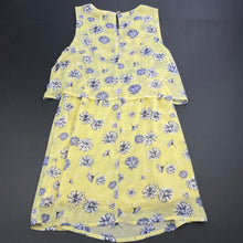 Load image into Gallery viewer, Girls Junior Zone, lined lightweight floral party dress, GUC, size 8, L: 63cm