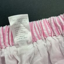 Load image into Gallery viewer, Girls Target, cotton lined skirt, elasticated, L: 30cm, FUC, size 7,  