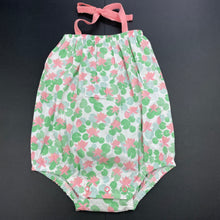 Load image into Gallery viewer, Girls Sapling, lightweight organic cotton romper, EUC, size 0,  