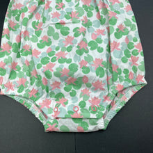 Load image into Gallery viewer, Girls Sapling, lightweight organic cotton romper, EUC, size 0,  
