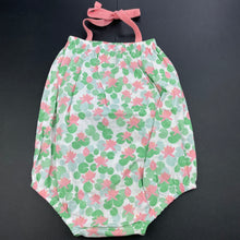 Load image into Gallery viewer, Girls Sapling, lightweight organic cotton romper, EUC, size 0,  