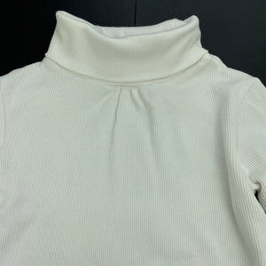 Girls Target, ribbed stretchy roll neck top, FUC, size 4,  