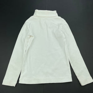 Girls Target, ribbed stretchy roll neck top, FUC, size 4,  