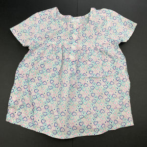 Girls Target, lightweight cotton top, GUC, size 0,  