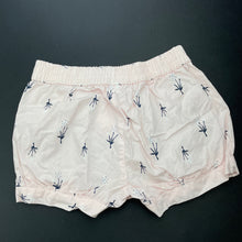 Load image into Gallery viewer, Girls Tiny Little Wonders, lightweight cotton shorts, elasticated, EUC, size 1,  