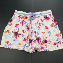 Load image into Gallery viewer, Girls Target, lightweight floral shorts / skort, elasticated, EUC, size 10,  