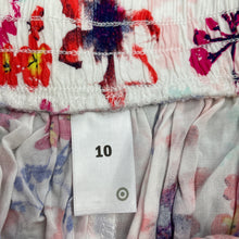 Load image into Gallery viewer, Girls Target, lightweight floral shorts / skort, elasticated, EUC, size 10,  