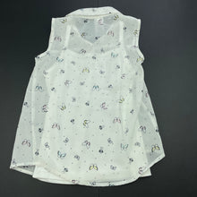 Load image into Gallery viewer, Girls Kids &amp; Co, dual layer lightweight top, butterflies, EUC, size 5,  