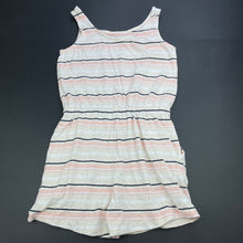 Load image into Gallery viewer, Girls Target, striped soft cotton summer playsuit, EUC, size 9,  