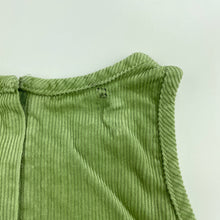 Load image into Gallery viewer, Girls Sprout, embroidered corduroy cotton dress, small mark back neck, FUC, size 1, L: 44cm