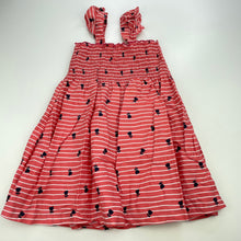 Load image into Gallery viewer, Girls Anko, cotton casual summer dress, GUC, size 3, L: 53cm