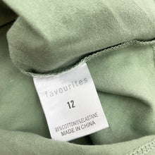 Load image into Gallery viewer, Girls Favourites, green singlet top, NEW, size 12,  