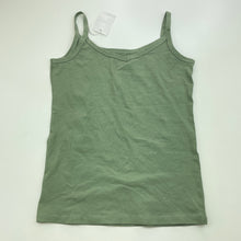 Load image into Gallery viewer, Girls Favourites, green singlet top, NEW, size 12,  