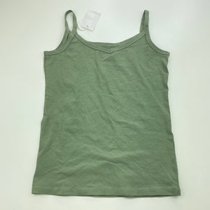 Girls Favourites, green singlet top, NEW, size 12,  