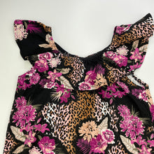 Load image into Gallery viewer, Girls Mango, floral cotton casual dress, FUC, size 10, L: 64cm
